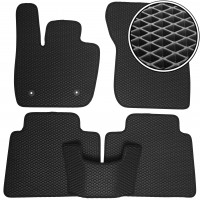 Коврики в салон для Ford Fusion (Mondeo) '12-17 амер.версия, EVA-полимерные, черные (Kinetic)