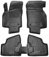 Коврики в салон для Opel Astra H '04-15, резиновые, черные (AVTO-Gumm)