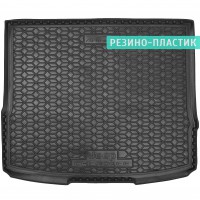Коврик в багажник для Jeep Cherokee '14-, резино-пластиковый (AVTO-Gumm)