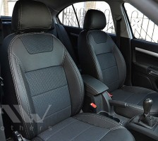 Авточехлы Dynamic для салона Skoda Octavia A5 '05-13, без заднего подлокотника (MW Brothers)