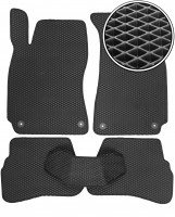 Коврики в салон для Volkswagen Passat B5 '97-05, EVA-полимерные, черные (Kinetic)