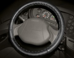 Чехол на руль "Van Delivery" кожаный 38-40cм